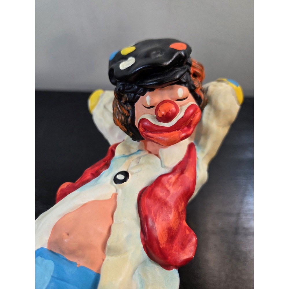 RARE- 1977 Annette Little Handmade & Painted ENESCO Imports‎ HOBO Clown